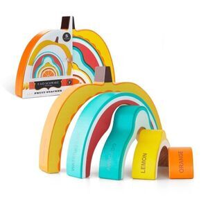 FAO Schwarz‎ fruit stackers wood building set